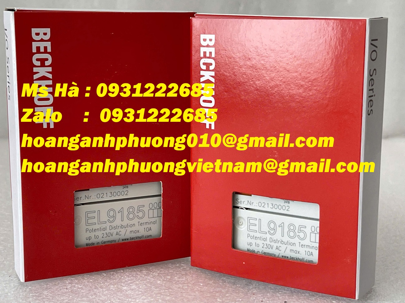 EL9185 | Thiết bị đầu cuối beckhoff | nhập mới giá tốt